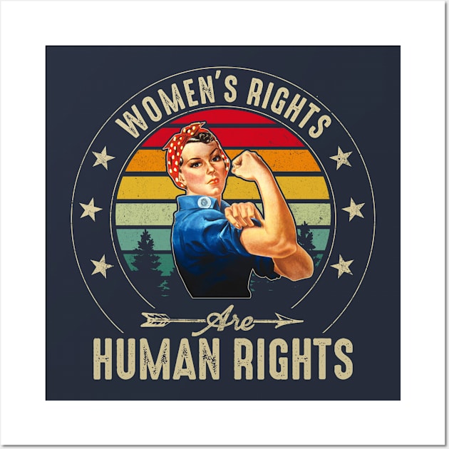 Women's Rights Are Human Rights Wall Art by Stacy Peters Art